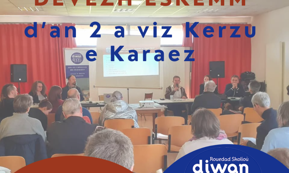Devezh eskemm d'an 2 a viz Kerzu 2023 e Karaez