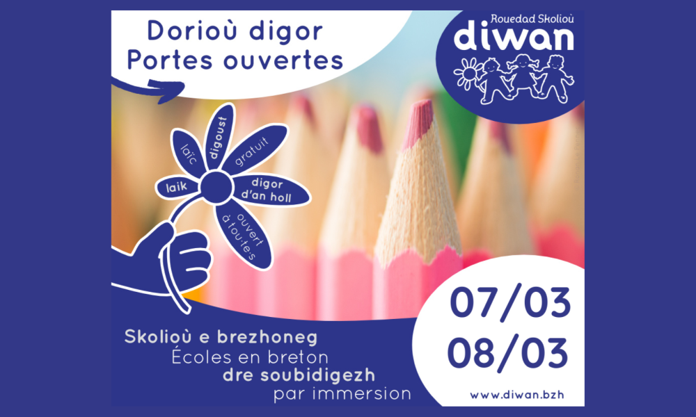 Dorioù digor Diwan d'ar 7 ha d'an 8 a viz Meurzh