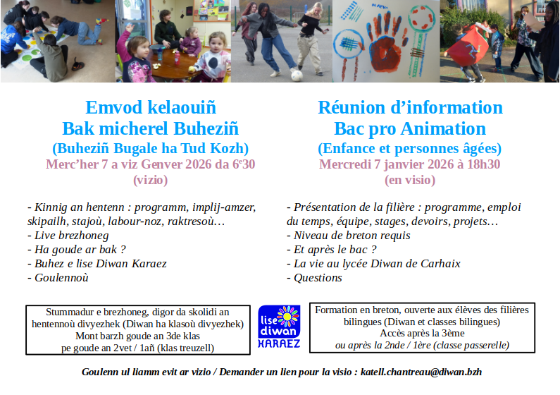 Réunion d'information Bac Pro AEPA